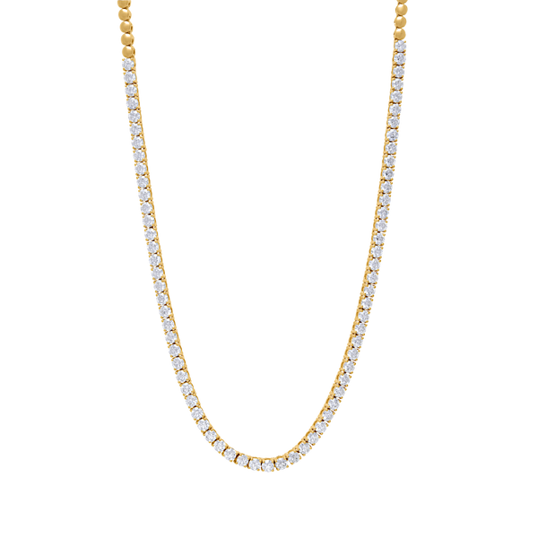 Necklace Tennis Yellow Gold