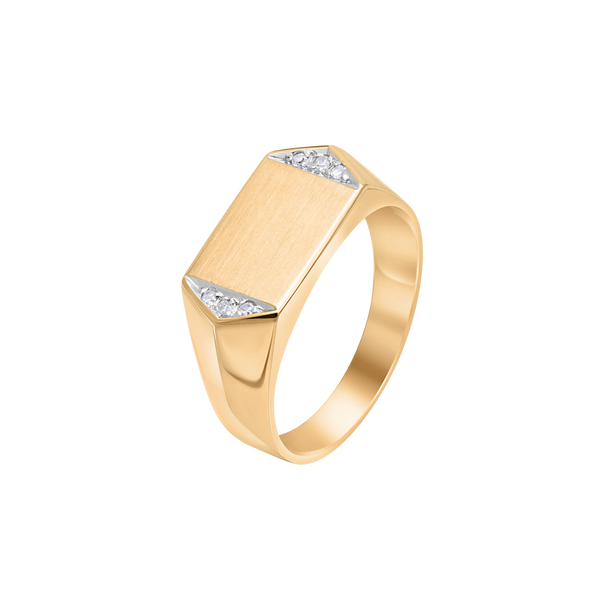 Ring simple 6 Diamonds