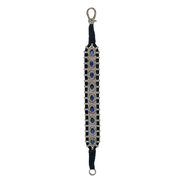 Bracelet Blue Sapphire With Diamonds