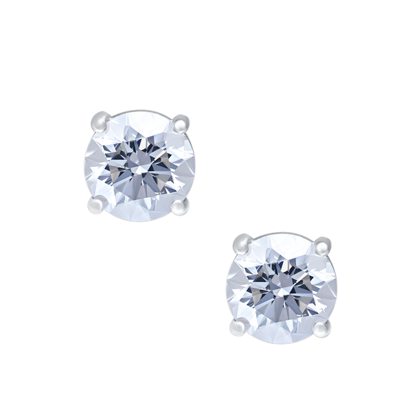 Earring Round Diamond