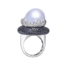 Ring White Gold South Sea Pearl