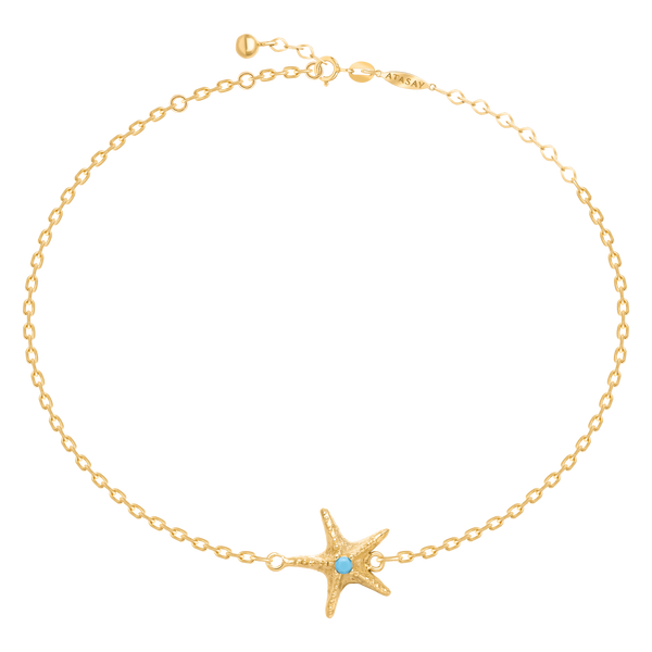 Bracelet Star Round Turquoise