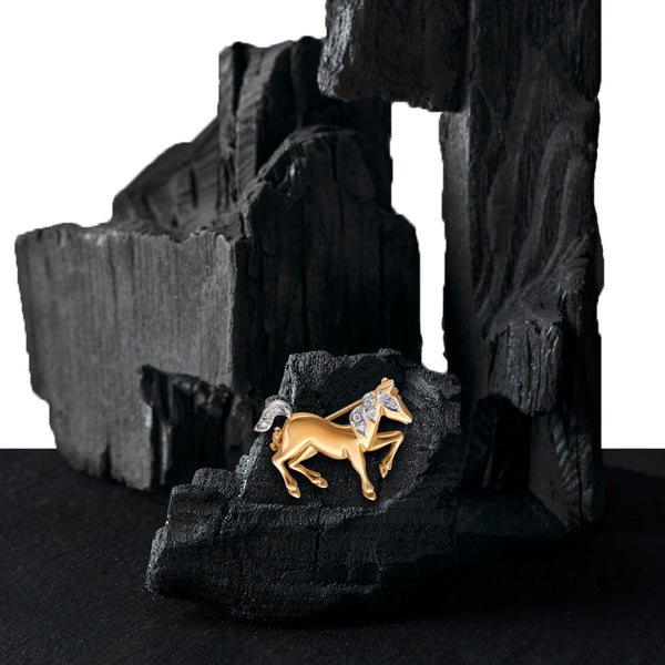 Brooch Horse
