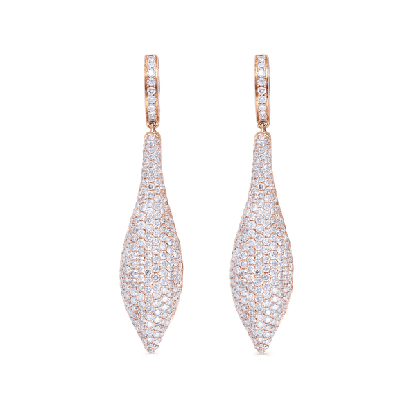 Earrings Yellow Gold Diamonds