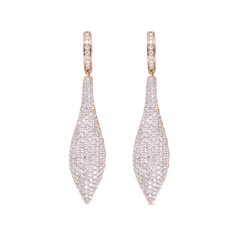 Earrings Yellow Gold Diamonds