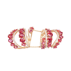 Ring Ruby With Diamonds