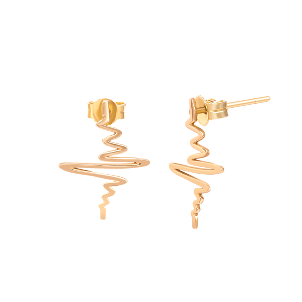 Earrings Heart Beat