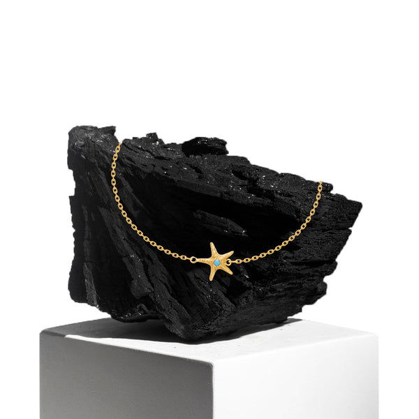 Bracelet Star Round Turquoise