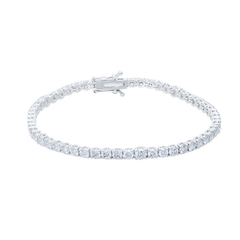 Bracelet Tennis White Gold