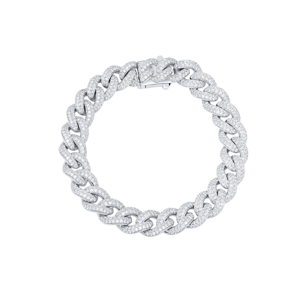 Monaco Bracelet White Gold