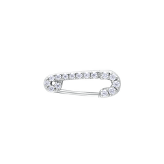 Brooch Safety Pin Diamonds