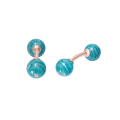 Cufflink Aventurine With Diamonds