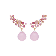 Earrings clustered