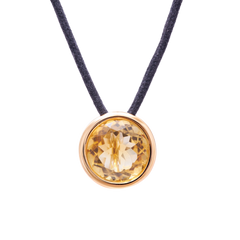 Necklace Yellow Gold And Citrine