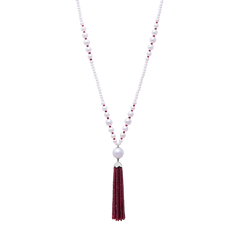Necklace Spinel Beads And Ruby