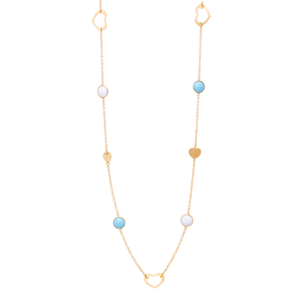 Necklace Long Shape Small Heart