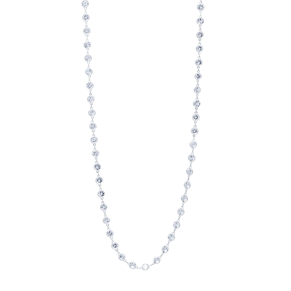 Necklace White Topaz