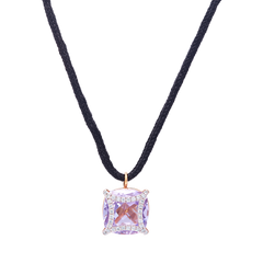 Necklace Amethyst And Diamond