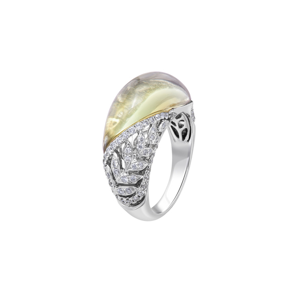 Ring Lemon Quartz