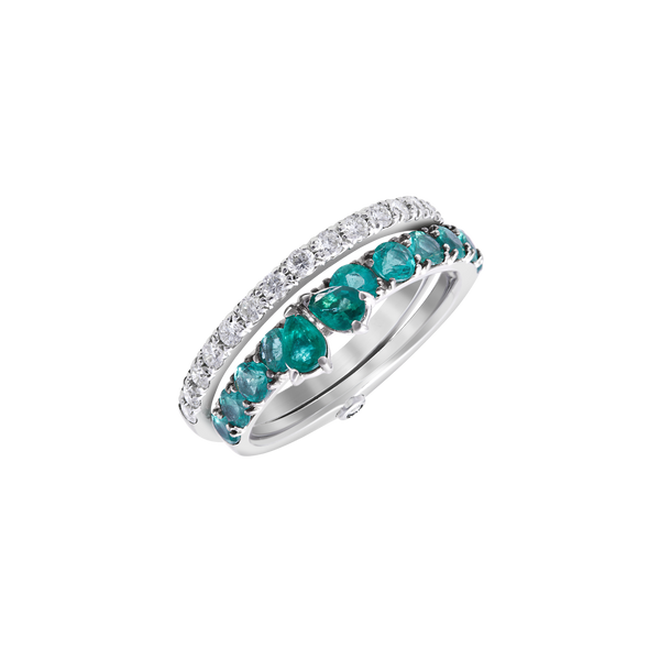 Ring Cut Emerald Diamonds