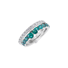 Ring Cut Emerald Diamonds