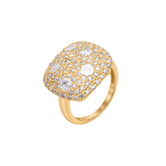 Ring Square Shape Diamonds