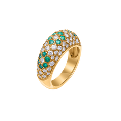 Ring Emerald Diamonds