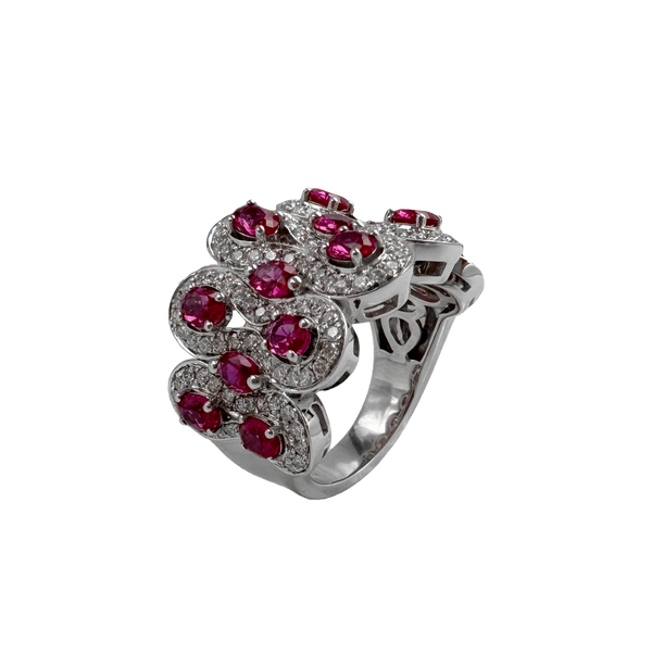 Ring Diamond Ruby WG