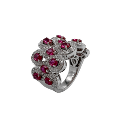 Ring Diamond Ruby WG