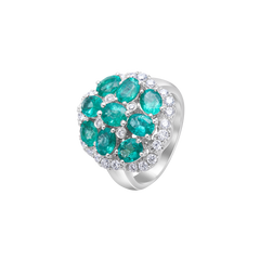 Ring 9 Oval Emerald