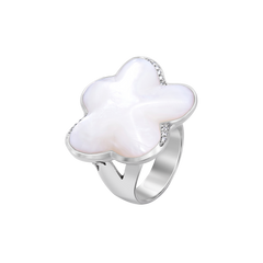 Ring Flower Mother Of Pearl