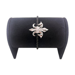 Bracelet Horse Badge White Gold