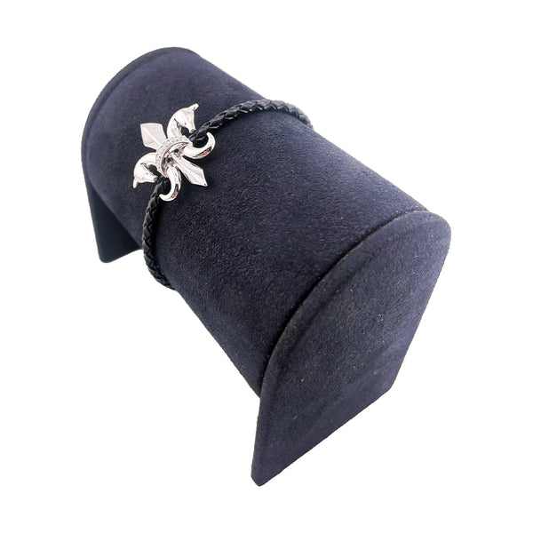 Bracelet Horse Badge White Gold