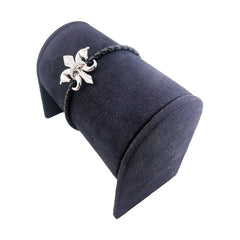 Bracelet Horse Badge White Gold