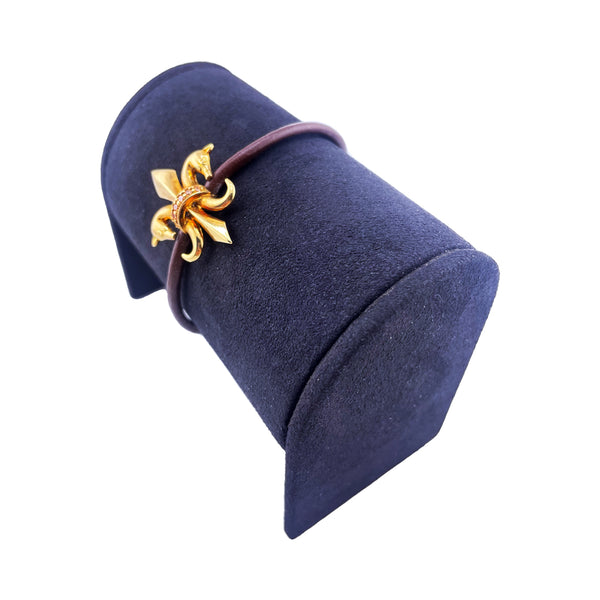 Bracelet Horse Badge Yellow Gold