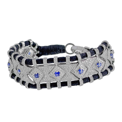 Bracelet Blue Sapphire And Diamonds