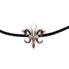 Bracelet Horse Badge White Gold