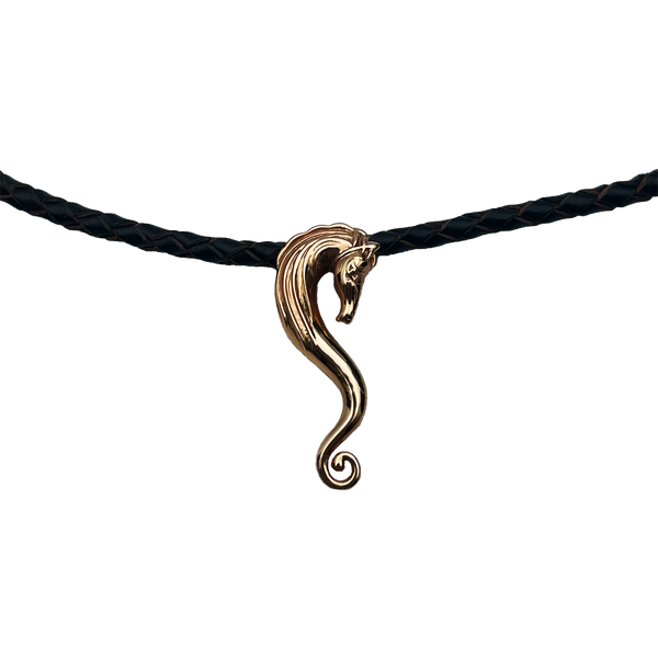 Necklaces Single Horse Yellow Gold