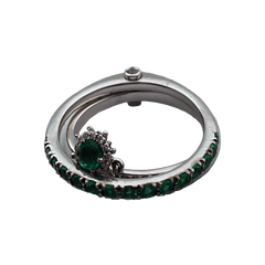 Ring Emerald And Diamonds