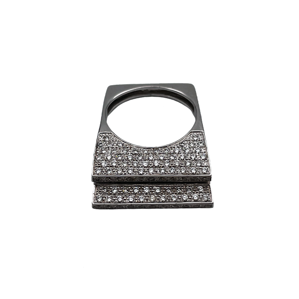 Ring White Gold Diamonds