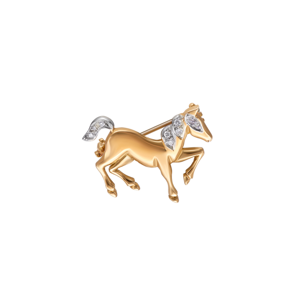 Brooch Horse
