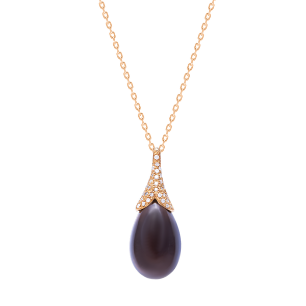 Necklace Light Smokey Quarts