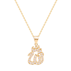 Pendant Allah With Diamonds