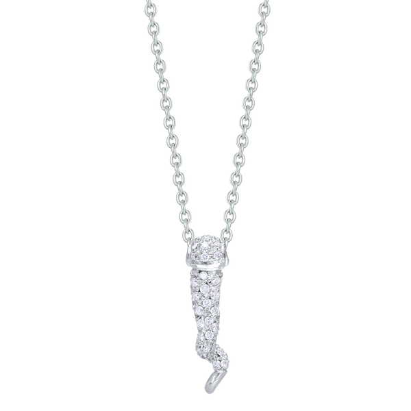 Necklace pepper Shape Diamonds